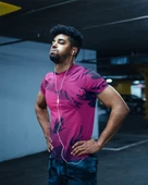 Desenli Antrenman ve Spor Forması, Halı Saha Forması, Nefes Alan Tişört, Yüksek Kalite Gym Tshirt - 5