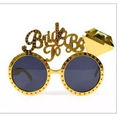 Altın Renk Bride To Be Yazılı Gelin Gözlüğü thumbnail 2