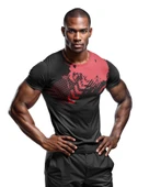 Desenli Antrenman ve Spor Forması, Halı Saha Forması, Nefes Alan Tişört, Yüksek Kalite Gym Tshirt - 6