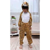 Çocuk Kaplan-Aslan Kostümü 2-3 Yaş thumbnail 2