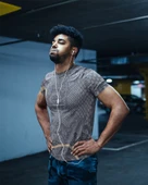 Desenli Antrenman ve Spor Forması, Halı Saha Forması, Nefes Alan Tişört, Yüksek Kalite Gym Tshirt - 7
