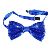 Mavi Payetli Pullu Papyon thumbnail 3