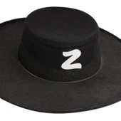 Zorro Şapka Maske Set Yetişkin thumbnail 4