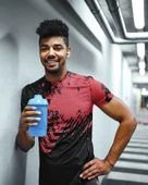Desenli Antrenman ve Spor Forması, Halı Saha Forması, Nefes Alan Tişört, Yüksek Kalite Gym Tshirt - 5