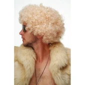 Altın Renk Kıvırcık Afro Parti Peruğu thumbnail 5