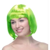 Yeşil Küt Peruk Saç thumbnail 3