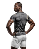 Desenli Antrenman ve Spor Forması, Halı Saha Forması, Nefes Alan Tişört, Yüksek Kalite Gym Tshirt - 2