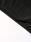 Baskılı Oversize Bisiklet Yaka T-shirt - Siyah - 4