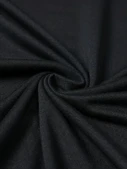 Baskılı Oversize Bisiklet Yaka T-shirt - Siyah - 4