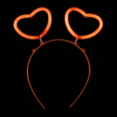 Glow Stick Karanlıkta Yanan Fosforlu Kalp Taç 12 Adet thumbnail 5