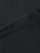 Baskılı Oversize Bisiklet Yaka T-shirt - Siyah - 3