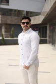 Erkek çizgi Desenli Gömlek - 2