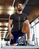 Desenli Antrenman ve Spor Forması, Halı Saha Forması, Nefes Alan Tişört, Yüksek Kalite Gym Tshirt - 5