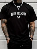 Erkek True Religion Baskılı Süprem T-shirt thumbnail 1