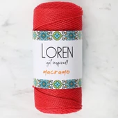 Loren Macrame Kırmızı El Örgü İpi - RM 0100 - 34334 thumbnail 1