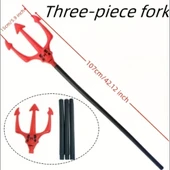 Kırmızı Renk Halloween Cadılar Bayramı Çatal thumbnail 2