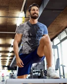 Desenli Antrenman ve Spor Forması, Halı Saha Forması, Nefes Alan Tişört, Yüksek Kalite Gym Tshirt - 5