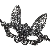 Siyah Dantel Kesim Balo Parti Maskesi 7 No thumbnail 3