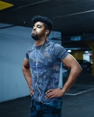 Desenli Antrenman ve Spor Forması, Halı Saha Forması, Nefes Alan Tişört, Yüksek Kalite Gym Tshirt - 5
