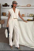 Zoe Crop Yelek Takım 9744-08 - 1