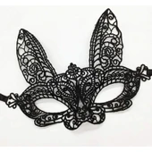 Siyah Dantel Kesim Balo Parti Maskesi 7 No thumbnail 2