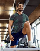 Desenli Antrenman ve Spor Forması, Halı Saha Forması, Nefes Alan Tişört, Yüksek Kalite Gym Tshirt - 3