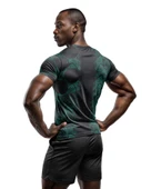 Desenli Antrenman ve Spor Forması, Halı Saha Forması, Nefes Alan Tişört, Yüksek Kalite Gym Tshirt - 2