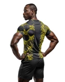Desenli Antrenman ve Spor Forması, Halı Saha Forması, Nefes Alan Tişört, Yüksek Kalite Gym Tshirt - 3