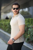 Erkek Kısa Kollu Yakalı Tişört - 2
