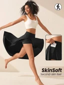 Kadın Cep Detay Taytlı Sandy Etek thumbnail 11