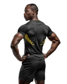 Desenli Antrenman ve Spor Forması, Halı Saha Forması, Nefes Alan Tişört, Yüksek Kalite Gym Tshirt - 2