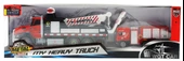 Die Cast Çek Bırak Vinçli Kurtarıcı ve Söndürücü İtfaiye Aracı - 2