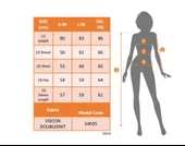 Kadın Uzun Kollu Bisiklet Yaka Desenli Viskon Iki Iplik Elbise thumbnail 4