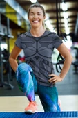 Desenli Antrenman ve Spor Forması, Halı Saha Forması, Nefes Alan Tişört, Yüksek Kalite Gym Tshirt - 4