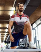 Desenli Antrenman ve Spor Forması, Halı Saha Forması, Nefes Alan Tişört, Yüksek Kalite Gym Tshirt - 3