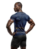 Desenli Antrenman ve Spor Forması, Halı Saha Forması, Nefes Alan Tişört, Yüksek Kalite Gym Tshirt - 2