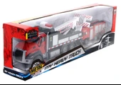 Die Cast Çek Bırak Vinçli Kurtarıcı ve Söndürücü İtfaiye Aracı - 5