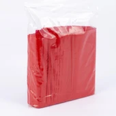 Kırmızı Kilitli Torba 3 Satırlı 7X9 cm 100'lü Paket - 4