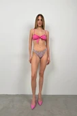 Fiyonk Detay Çiçekli Bikini Takım thumbnail 1
