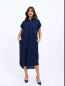 7348 KOT ELBİSE-MAVİ thumbnail 1