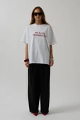 Ön Baskılı Oversize T-Shirt - 2