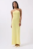 Çapraz Askılı Maxi Elbise thumbnail 1