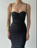 Kalıse İp Askılı Elbise thumbnail 8