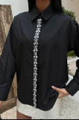 Önü Şerit Taşlı Gömlek 3448 thumbnail 3