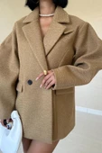 Camel İki Düğmeli Manto thumbnail 3