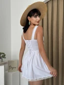 Lille Arkası Bağlamalı Elbise thumbnail 3