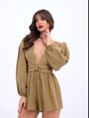 6528 TULUM ELBİSE-VİZON - 5