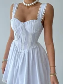 Lille Arkası Bağlamalı Elbise thumbnail 4