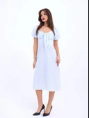 5948 ELBİSE-LOS ANGELES ÇİZGİLİ thumbnail 5