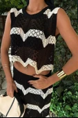 Shayna Ajurlu Crop Takım 9825 - 5